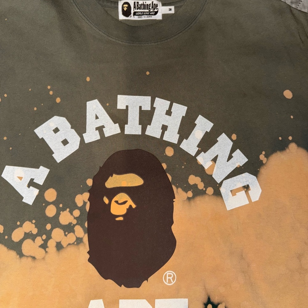 A Bathing Ape Tie Dye shirt
